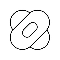 Bandge icon design stock illustration