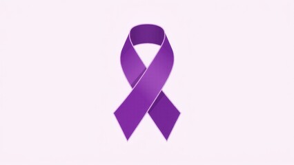 A strong pancreatic cancer ribbon as a sign of unity.