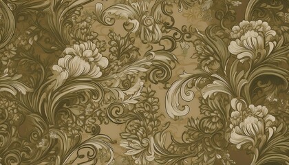 Vintage Textured Seamless Wallpaper showcasing a Rustic, Elegant Atmosphere with Rich Patterns and Warm Earthy Tones, Perfect for Digital Art, Home Decor, or Design Inspiration.