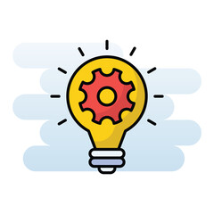 Fototapeta premium Strategy vector icon