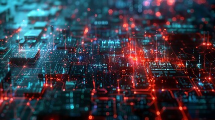 circuit board background