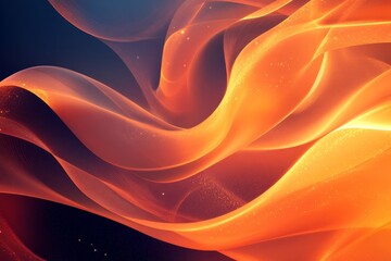 Abstract glowing polygonal layers forming dynamic arcs, Generative AI