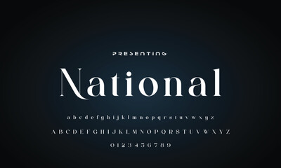 Elegant font alphabet logo. Typography Beauty fashion luxury classic letters serif fonts decorative wedding vintage retro logos. vector illustration