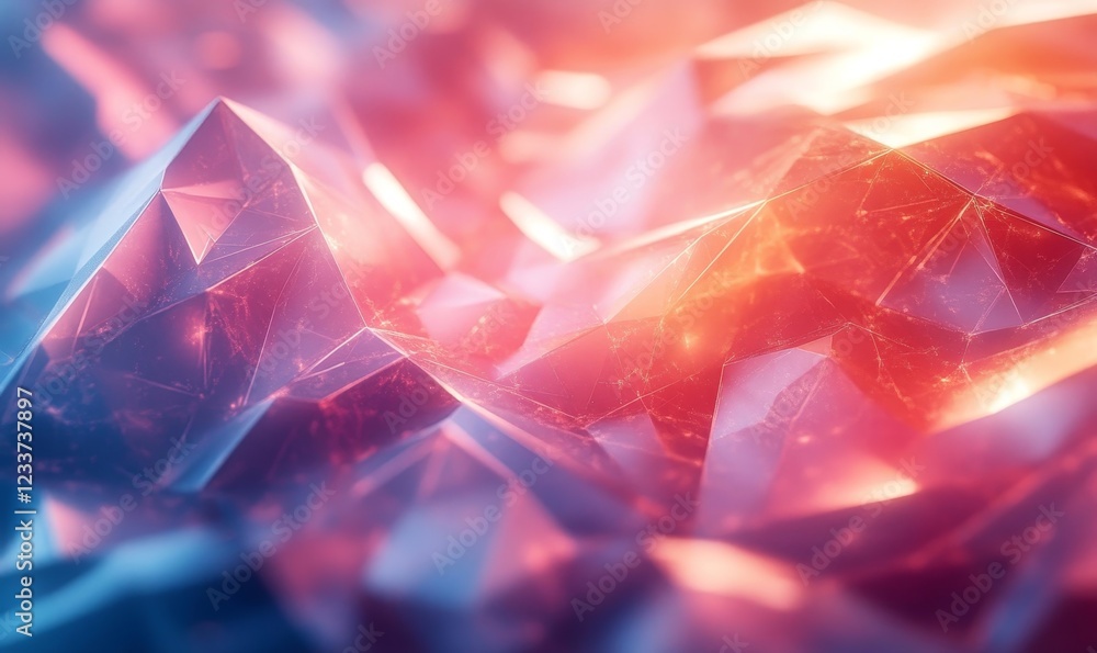 Poster abstract gradient glowing textures forming chaotic wave layers, generative ai