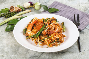 Pad Thai - noodle with prawn
