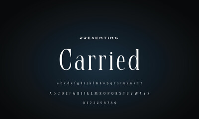 Elegant font alphabet logo. Typography Beauty fashion luxury classic letters serif fonts decorative wedding vintage retro logos. vector illustration