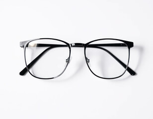 glasses isolated on white background