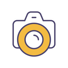 Camera icon. Userinter face icon design. vector graphic
