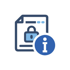  Information Security Icon for Protection Measures