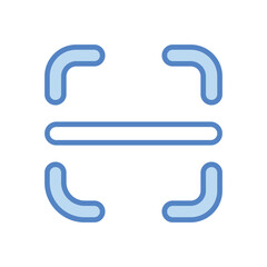 Qr Code Scane icon. Userinter face icon design. vector graphic