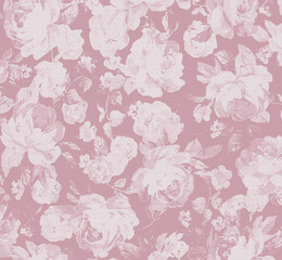 Stylish Nature Inspired Pattern with Flowers & Leaves