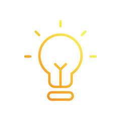 Idea  icon. Userinter face icon design. vector graphic