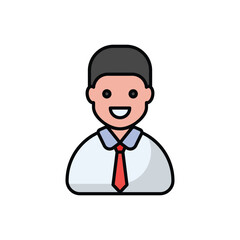Manager vector icon