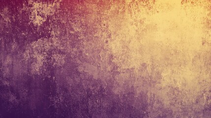 Obraz premium A grainy background featuring a blend of brown, maroon, yellow, and beige in a gradient, with a grunge noise texture that adds depth and character.