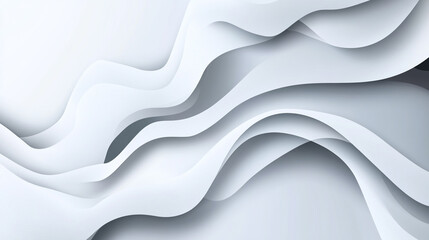 Simple black and white photo of a white wall. Suitable for various design projects, Modern white square tech corporate abstract technology background