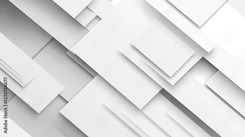 Poster abstract white background. white abstract on gray background. gray lines square background. elegant 