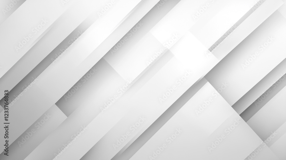 Poster abstract white background. white abstract on gray background. gray lines square background. elegant 