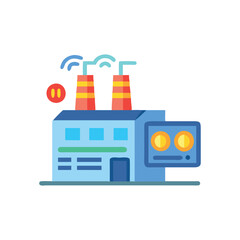  Comprehensive Smart Factory Icon