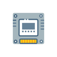  SSD Technology Icon