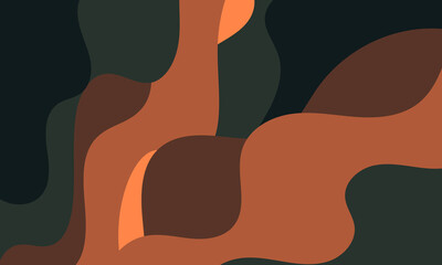 Obraz premium collection Colorful liquid and fluid background for summer, beutiful waves summer background.