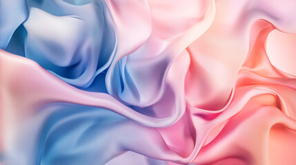 Obraz premium colorful gradient wavy lines background, A vibrant abstract landscape bursting with a kaleidoscope of colorful waves,