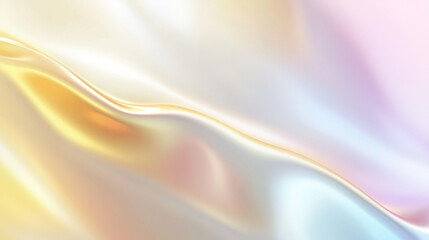 Obraz premium White modern mash gradient blur background. Copy space image. Place for adding text and design, Pastel waves of color in soft pastel tones background