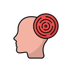 Mind Maze vector icon