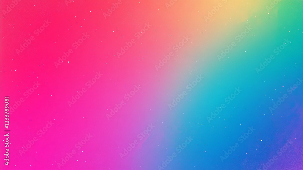 Poster background of empty room with spotlights and lights, dark abstract background with neon lines, glow.