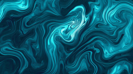 Fototapeta premium Abstract Swirls of Blue, Marble ink colorful. Blue marble pattern texture