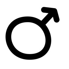 male icon, simple male outline icon