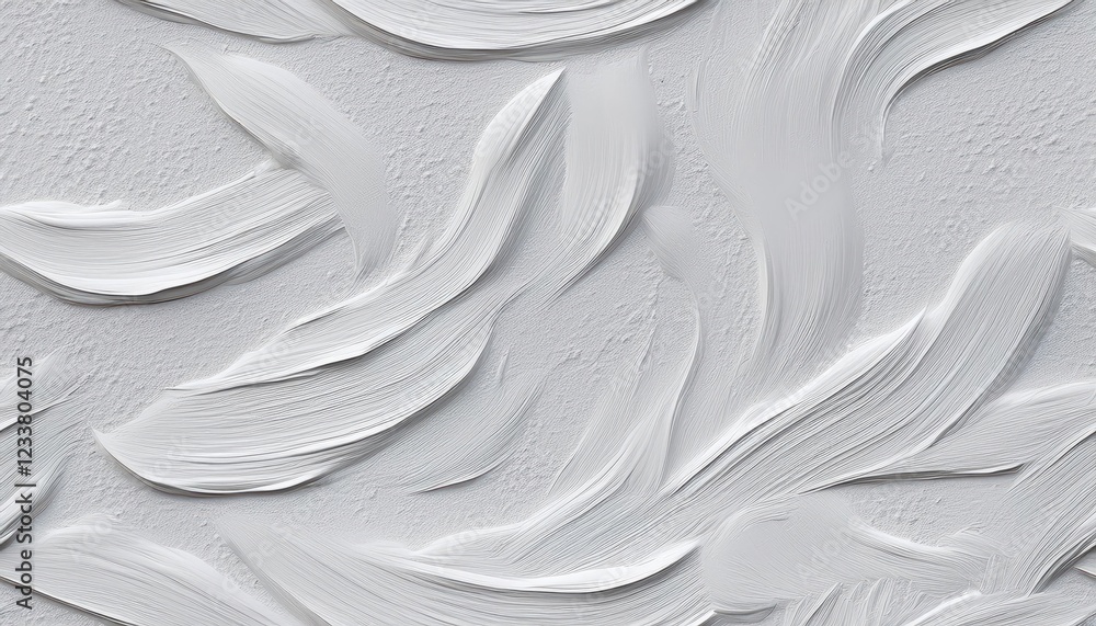 Poster striking seamless repeating pattern of a textured white wall, infusing elegance and simplicity with 
