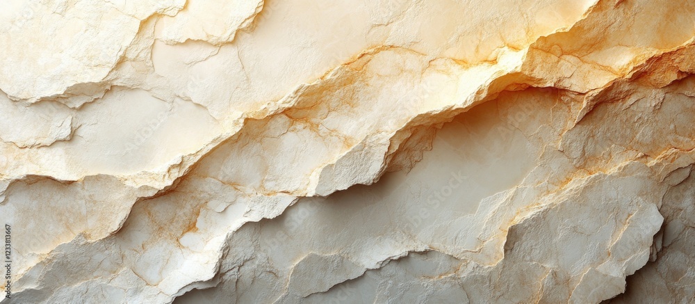 Aufkleber textured layers of pale stone or rock surface with natural color variations and subtle lighting copy