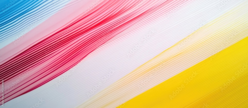 Aufkleber abstract colorful background with red pink and yellow brush strokes on white canvas copy space