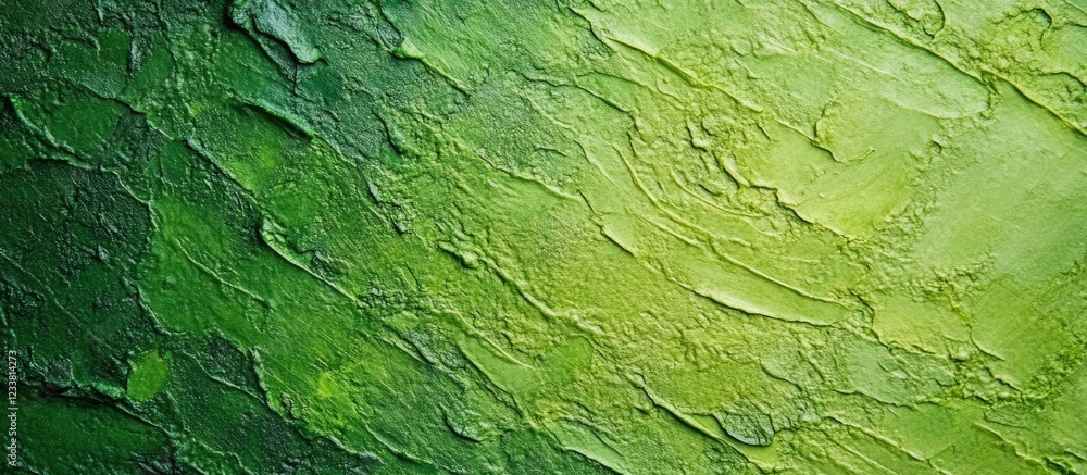 Aufkleber Textured abstract green background with varying shades of green and intricate patterns suitable for copy space.