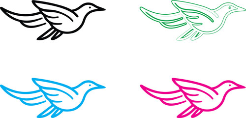 Minimalist icon set, gear symbols with checkmarks, simple line drawings, monochromatic color schemes, black, green, blue, and pink variations, clean vector graphics, productivity concept, quality assu