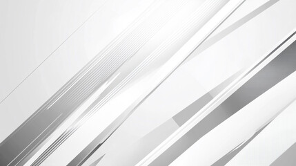 Fototapeta premium White Minimalist Abstract Background created with, abstracts White and Gray Background with Lines for Space Design Concept 