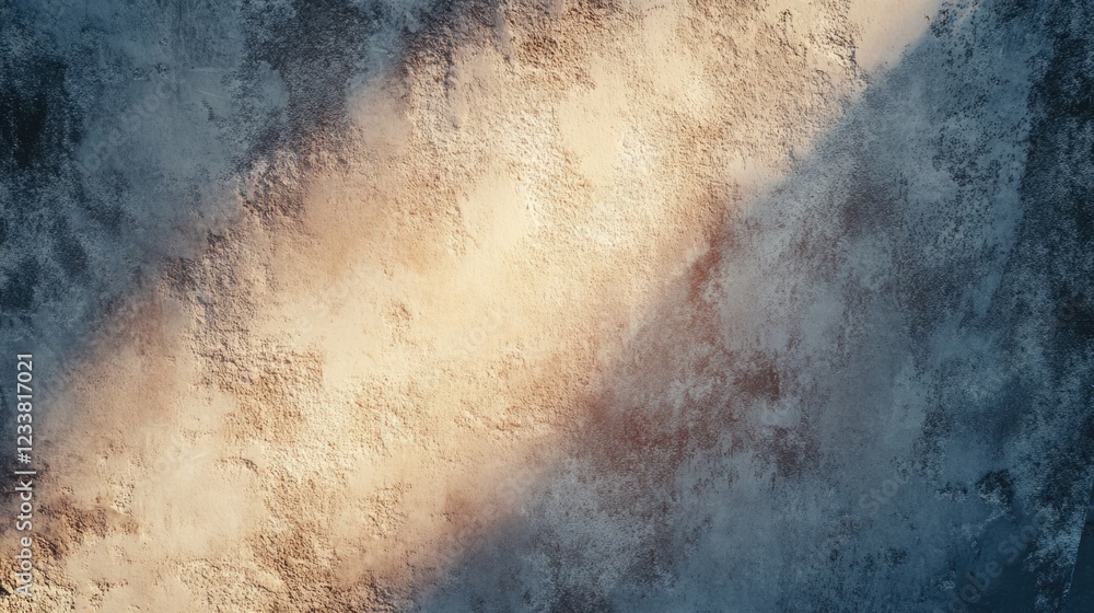 Leinwandbilder textured abstract wall background with gradient light and shadow effects suitable for various design