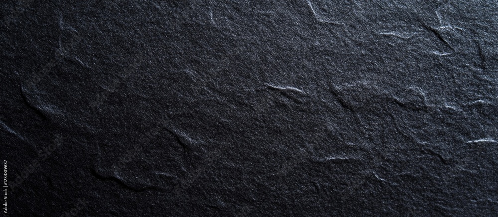 Aufkleber Dark textured slate background with subtle variations and distinctive patterns suitable for use as a backdrop or design element Copy Space