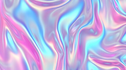 Obraz premium Holographic rainbow background of purple-pink turquoise blue color