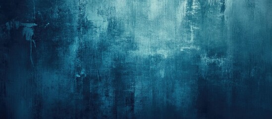 Obraz premium Abstract dark blue textured background with gradient and subtle patterns suitable for design projects. Copy Space.