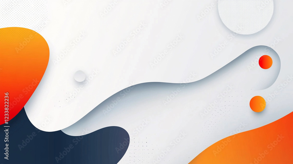 Poster a minimalistic abstract background features delicate gray and white tones, merging seamlessly. minim