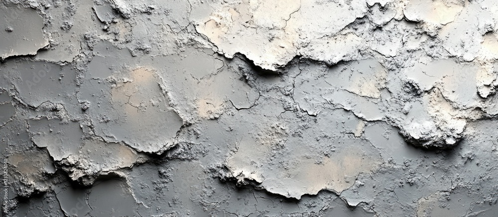 Poster textured wall surface with peeling paint and detailed gray tones suitable for abstract backgrounds a