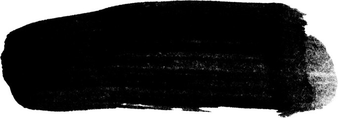brush stroke isolated on white background