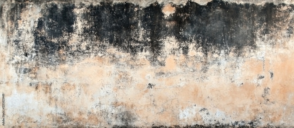 Poster aged textured wall with weathered paint and rustic surface pattern