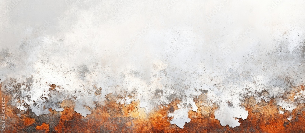 Poster abstract texture design with orange and white colors blended together featuring soft gradients and a