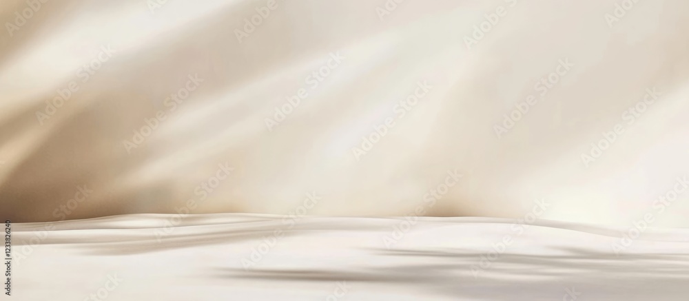 Fototapete Abstract soft textured background with beige tones and subtle light shadows ideal for design use Copy Space