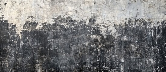 Aged cracked concrete wall texture with weathered paint and rough surface texture bleached and jean background copy space