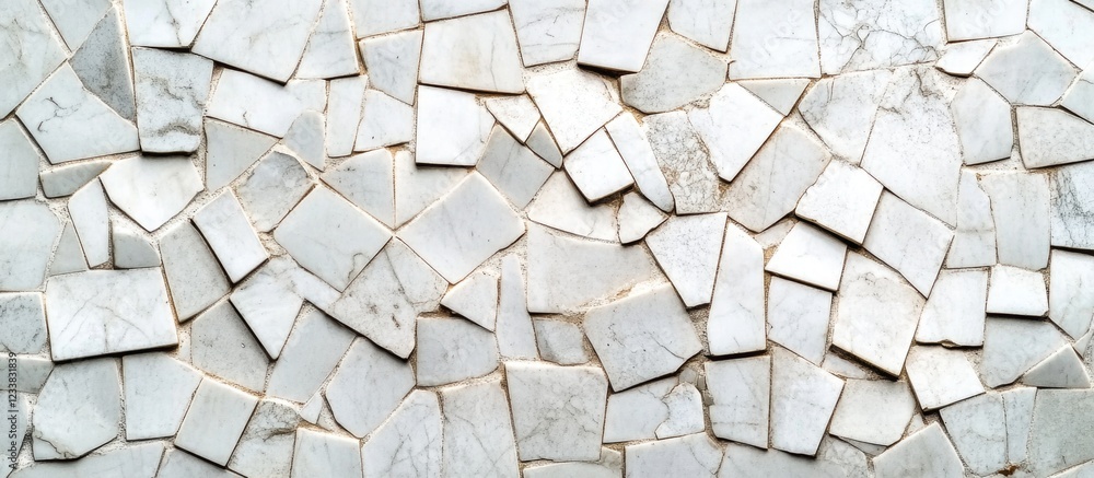 Aufkleber abstract stone tile background with irregular geometric pattern