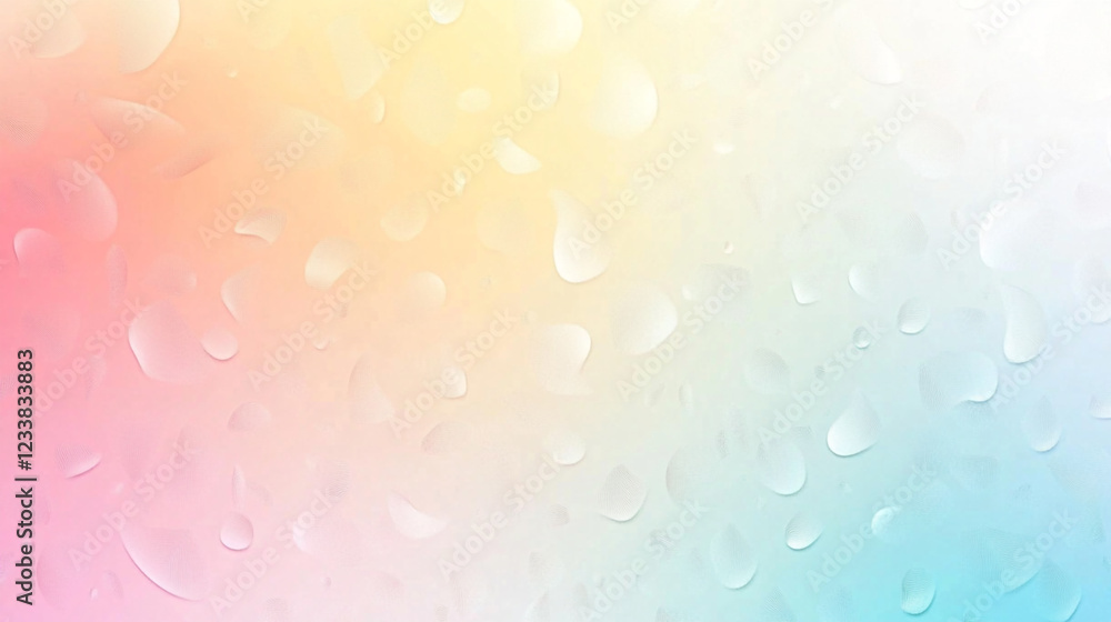 Poster pastel abstract vector background with smooth gradients and delicate bokeh lights, bokeh in abstract