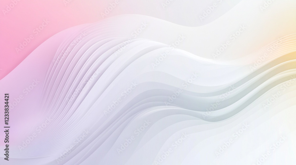 Poster discover mesmerizing multicolored spectrum arcs that represent unity and inclusivity, pastel waves o